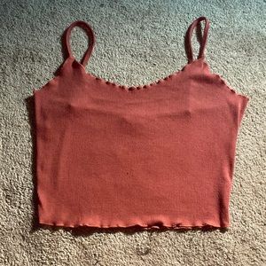 Pink Cropped Tee